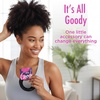 image:imageGoody Ouchless XL amp Extra Thick Hair Elastics  Black Hair Ties for Women No Damage Strong Hold for Thick Hair Curly or Textured Styles  10 Count Gentle amp Secure Ponytail HoldersBlack