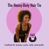 image:imageGoody Ouchless XL amp Extra Thick Hair Elastics  Black Hair Ties for Women No Damage Strong Hold for Thick Hair Curly or Textured Styles  10 Count Gentle amp Secure Ponytail HoldersBlack