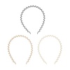 image:imageGoody Ouchless ZigZag Womens Headbands  3 Ct Warm Tones DamageFree Hold AllDay Comfort Headbands for Women amp Men Everyday Hair Accessories For All Occasions For Thick Hair1 Count Pack of 3