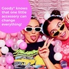 image:imageGoody Planet Goody Ouchless Hair Scrunchie  3 Count Assorted Camilla Stripe  Hair Accessories for Women and GirlsScrunchie Bow Cinderella