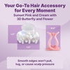 image:imageGoody SlideProof Mini Claw Clips Stylish Secure Grip Small Hair Clips Styling Accessories for All Occasions and All Hair Types Gifts for Women amp Girls White Flowers and Pink 4 CtWhite Flowers  Pink