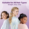 image:imageGoody SlideProof Mini Claw Clips Stylish Secure Grip Small Hair Clips Styling Accessories for All Occasions and All Hair Types Gifts for Women amp Girls White Flowers and Pink 4 CtBlue Flowers  Blue