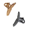 image:imageGoody SlideProof Rectangular Claw Clips 3 Ct  1 Small  2 Large Claw Clips Cool Tones Styling Accessories with Secure Grip Hair Accessories for Women amp Men For All Occasions All Hair TypesBlackTort Ribbon Claw