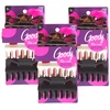 image:imageGoody SlideProof Rectangular Claw Clips 3 Ct  1 Small  2 Large Claw Clips Cool Tones Styling Accessories with Secure Grip Hair Accessories for Women amp Men For All Occasions All Hair TypesTortCreamBlack Large Claw