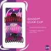 image:imageGoody SlideProof Rectangular Claw Clips 3 Ct  1 Small  2 Large Claw Clips Cool Tones Styling Accessories with Secure Grip Hair Accessories for Women amp Men For All Occasions All Hair TypesTortClearBlack Large Claw