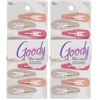 image:imageGoody Snap amp Go Metal Contour Clips 10 Count Warm Tones Snap Clips Suitable for All Hair Types PainFree Hair Accessories for Women Men and Kids All Day ComfortWarm Tones