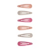image:imageGoody Snap amp Go Metal Contour Clips 10 Count Warm Tones Snap Clips Suitable for All Hair Types PainFree Hair Accessories for Women Men and Kids All Day ComfortWarm Tones