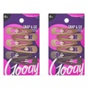 image:imageGoody Snap amp Go Metal Contour Clips 6 Count Brunette Snap Clips Suitable for All Hair Types PainFree Hair Accessories for Women Men and Kids All Day ComfortBrunette
