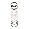 image:imageGoody Sport Ouchless Seamless Hair Elastics 8 Ct Gray amp Black SportLevel Silicone Grip for Active Lifestyles DamageFree Wear Ties Styling Accessories for Women amp Men All Hair TypesGreen Pink