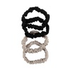 image:imageGoody Sport Ouchless Thin Scrunchies  4 Ct Gray amp Black SportLevel Grip for Workouts SweatWicking No Damage Hair Ties All Hair TypesGray Black
