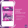 image:imageGoody Styling Essentials Shower Cap 3 Count  Protect Your Hairstyle While Remaining Comfortable  Made With Durable And Waterproof Materials  Hair Accessories For Men Women Boys And GirlsColors May Vary