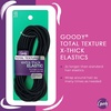image:imageGoody Total Texture Super Stretch Elastics15 Count Brown Suitable for All Hair Types Ouchless PainFree Hair Accessories for Women Men Boys amp Girls All Day Comfort Wont Break or SnagBlack XThick