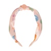 image:imageGoody X Sophia Yeshi Ouchless Hold Knotted Headband SatinWrapped Headbands for Women amp Men Gentle Hold Wide Headband with Beautiful Bold Print