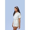 image:imageGoody X Sophia Yeshi Ouchless Hold Knotted Headband SatinWrapped Headbands for Women amp Men Gentle Hold Wide Headband with Beautiful Bold Print