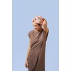 image:imageGoody X Sophia Yeshi Ouchless Satin Lined Hair Turban ReadytoWear Wrap Vibrant UltraSoft Satin Lining Easily Washable Wrap For All Hair Types