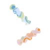 image:imageGoody X Sophia Yeshi Stay Tight Hair Barrettes NonSlip Barrettes for Women Girls amp Family Versatile Stylling Accessories for Women Clips for All Hair Types Multicolor Print 2 Ct2 Count  004 Pound