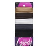 image:imageGOODY Ouchless Womens Hair Braided Elastics 4mm for Medium Hair Brown 32 Count Pack of 1Java Bean