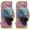 image:imageGOODY Planet Spider Claw Hair Clip 4Count  Assorted Bright Colors  Medium to Long Hair  Longlasting amp Will Not Slip  PainFree Hair Accessories for Women Men Boys amp Girls  All Hair TypesClip de garra de araa 4 unidades brillante
