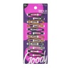 image:imageGoody Classics Goody Kids Epoxy Contour Snap Clips  4 CountAssorted Colors  Just Snap Into Place  Suitable For All Hair Types  PainFree Hair Accessories For Women And Girls  All Day ComfortNeutral Epoxy