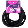image:imageGoody Ouchless XL amp Extra Thick Hair Elastics  Black Hair Ties for Women No Damage Strong Hold for Thick Hair Curly or Textured Styles  10 Count Gentle amp Secure Ponytail HoldersBlack