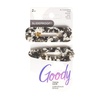 image:imageGoody SlideProof Resin Hinge Hair Clip Set 2 Ct XLsized Printed Cream Clips for Styling Quick amp Easy Creaseless Styling Accessories for Women amp Men For Medium to Thick HairBlack