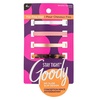 image:imageGoody Stay Tight Fine Hair Barrettes 4 Ct Assorted Colors SlideProof Flat Clips Comfortable amp Versatile Styling Accessories for Women Men Boys amp Girls Clips for All Hair Types Color Will VaryAssorted