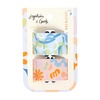 image:imageGoody X Sophia Yeshi Hair Ties Ouchless Hold Cuff Elastic Bands Secure Damage Free Dress Up Bun or Ponytail Trendy Styling Accessories for Women amp Men All Hair Types Printed Multicolor 2 Ct