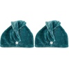 image:imagePlanet Goody Turban Towel 1 Count  Green  Protect Your Hairstyle While Remaining Comfortable  Hair Accessories for Men Women Boys amp Girls  Made with Recycled OceanBound PlasticOne Size Pack of 2