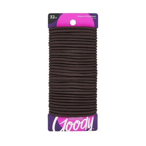 image:imageGOODY Ouchless Womens Hair Braided Elastics 4mm for Medium Hair Brown 32 Count Pack of 1Brown