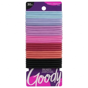 image:imageGoody Ouchless Elastic Hair Ties 30 Ct Blone 4MM Rubber Bands PainFreeRainbow