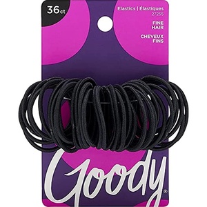 image:imageGoody Ouchless Hair Elastics Black 36 Count Pack of 1Small Black 36 Ct