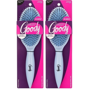 image:imageGoody Oval Cushion Brush Infused with Black Castor Oil  Go Gentle  Strengthens amp Shines for All Hair Types Without Tears or Breakage  PainFree Accessories for Women Men Boys amp GirlsCepillo de cojn ovalado