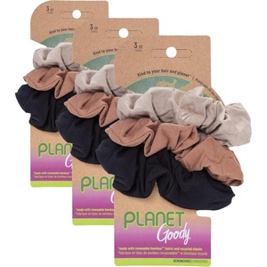image:imageGoody Planet Goody Ouchless Hair Scrunchie  3 Count Assorted Camilla Stripe  Hair Accessories for Women and Girls 