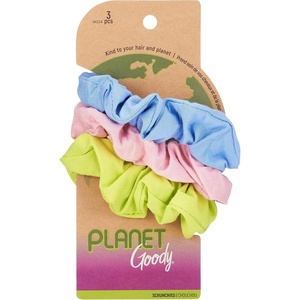 image:imageGoody Planet Goody Ouchless Hair Scrunchie  3 Count Assorted Camilla Stripe  Hair Accessories for Women and GirlsAssorted Pastels