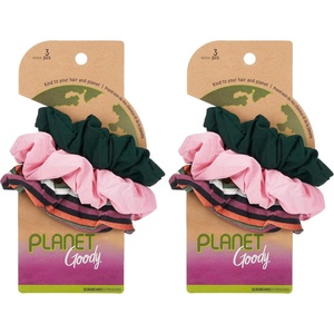 image:imageGoody Planet Goody Ouchless Hair Scrunchie  3 Count Assorted Camilla Stripe  Hair Accessories for Women and Girlsrayas variado