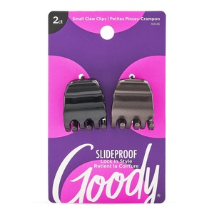 image:imageGoody SlideProof Classics Mini Claw Clips  15 Ct Assorted Neutrals Hair Styling Accessories with Secure Grip Chic Hair Accessories for Women amp Men For All Occasions All Hair TypesBlackBrown