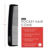 image:imageGOODY ACE Hair Comb5Inch Fine Tooth Pocket CombBlackBlack