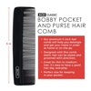 image:imageGoody Ace Classic Bobby Pocket and Purse Comb  5 Inch Black Durable amp Flexible Teeth Suitable for All Hair Types Fine Comb Teeth for Thin to Medium Hair5 Inch Pack of 2