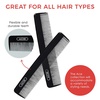 image:imageGoody Ace Classic Bobby Pocket and Purse Comb  5 Inch Black Durable amp Flexible Teeth Suitable for All Hair Types Fine Comb Teeth for Thin to Medium Hair45 Inch