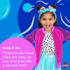 image:imageGoody Kids Mini Epoxy Contour Snap Clips  8 Count Daisy Charm  Just Snap Into Place  Suitable for All Hair Types  PainFree Hair Accessories for Women and Girls  All Day Comfort8 Count Pack of 1