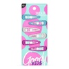 image:imageGoody Kids Snap amp Go Contour Clips  6 Count Glitter  Snap Clips  Suitable for All Hair Types  PainFree Hair Accessories for Girls and Boys  All Day ComfortAssorted Epoxy