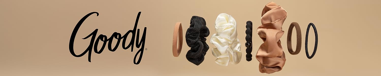 Goody | Premium Hair Ties, Clips & Styling Tools,Comfort‑Fit Everyday Hair Styling