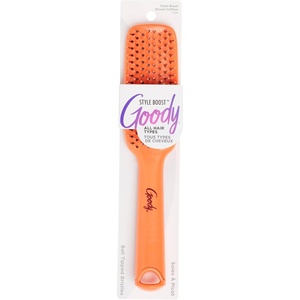 image:imageGoody Style Boost Styler Brush Detangler Brush with Flexible Bristles Use as a Detangling Brush or Styling Brush Hair Brush to Tackle Tangles Knots amp Reduce Frizz All Hair Types Coral