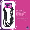 image:imageGoody Extra Thin Silicone Headwraps  3 Count  Comfortable and Stylish Fabric Wont Pull Snag or Damage Your Hair  PainFree Hair Accessories for Women Men Boys and Girls