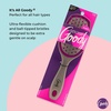 image:imageGoody Detangling Oval Hair Brush Purple and Grey  For All Hair Types  FlexiGlide Bristles Prevent Snags and Pull That Damage Your Hair  PainFree Hair Accessories for Women Men Boys and Girls