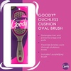image:imageGoody Detangling Oval Hair Brush Purple and Grey  For All Hair Types  FlexiGlide Bristles Prevent Snags and Pull That Damage Your Hair  PainFree Hair Accessories for Women Men Boys and Girls