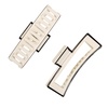 image:imageGoody Sport Forever SlideProof Rectangle Claw Clips  4 Ct 2 Large for Thick Hair  2 for Fine Hair 3X Stronger SportLevel Grip for Workout
