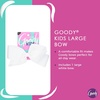image:imageGoody Kids Large Bow Barette  White  Stay Tight Closure Help Keep Hairs In Place  Hair Accessories