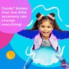 image:imageGoody Kids Large Bow Barette  White  Stay Tight Closure Help Keep Hairs In Place  Hair Accessories