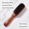 image:imageGoody Smoothing Hairbrush with Natural Boar Bristles for Frizz Control Flyaway Control Smooth Shiny Finish Wooden Styling Brush for All Hair Types